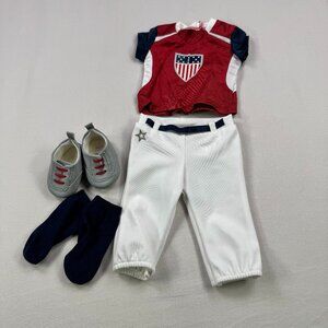 Retired American Girl Softball & Medal Set